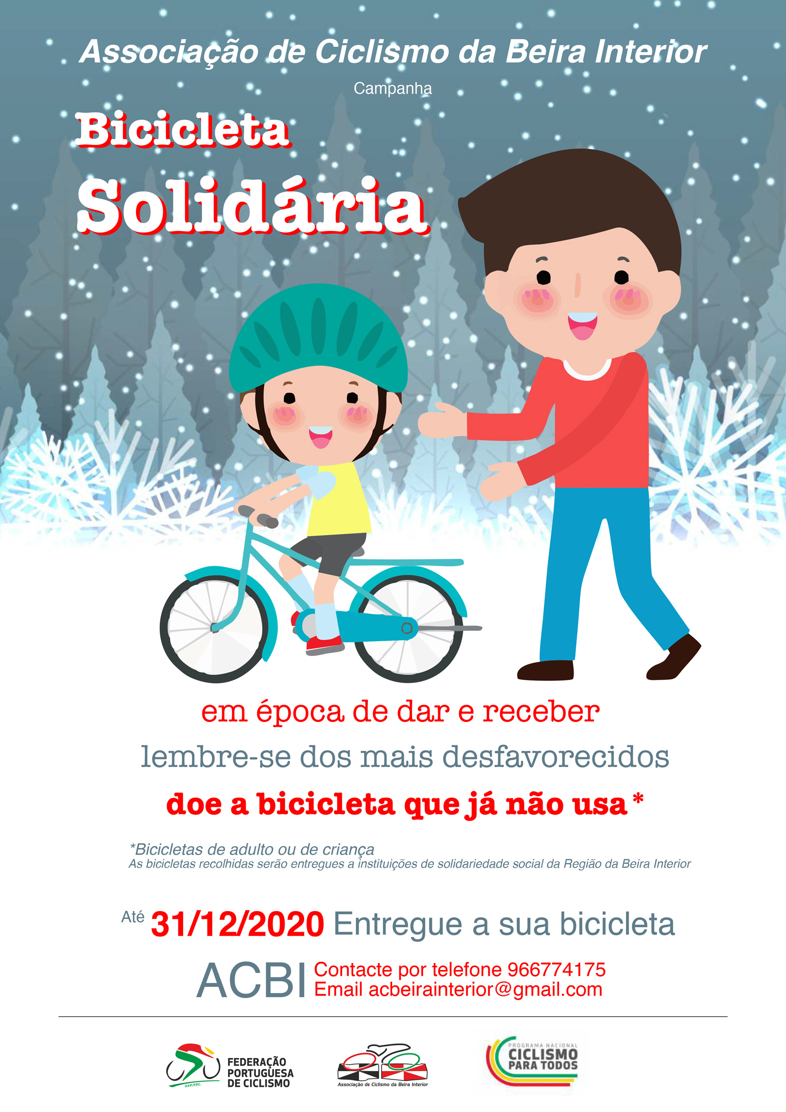 Campanha ACBI - Bicicleta Solidária